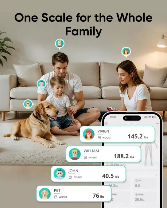 Cantar Smart Anker Eufy C20 – Precizie și conectivitate inteligentă pentru un stil de viață sănătos - Imagine 5