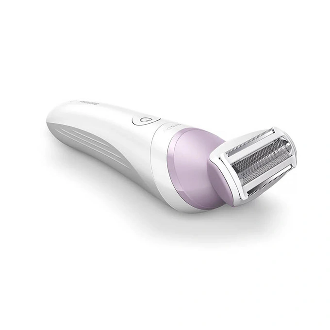 Epilator fara fir PHILIPS Seria 6000 BRL136/00, 7.5 W, 1 viteza, Umed si uscat, Alb/Roz - Imagine 2