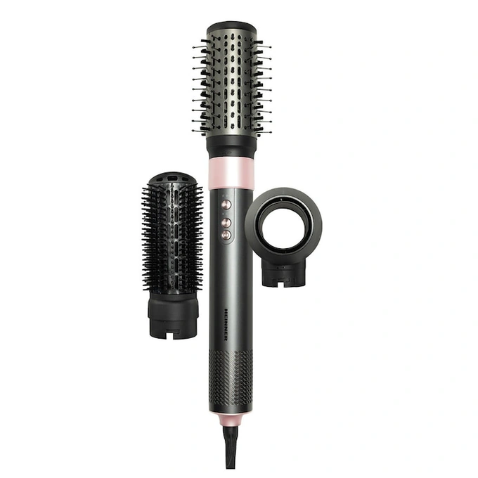 Aparat de coafat HEINNER HAS-Y15BLDC-GY3, 1500 W, Ceramic, 3 trepte de temperatura, 3 trepte de viteza, Negru/Roz - Imagine 1