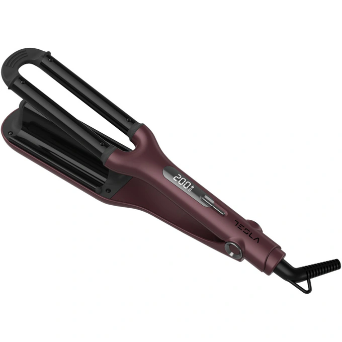 Ondulator de par TESLA WVH500BB, 100 W, Ceramic, Burgundy - Imagine 1