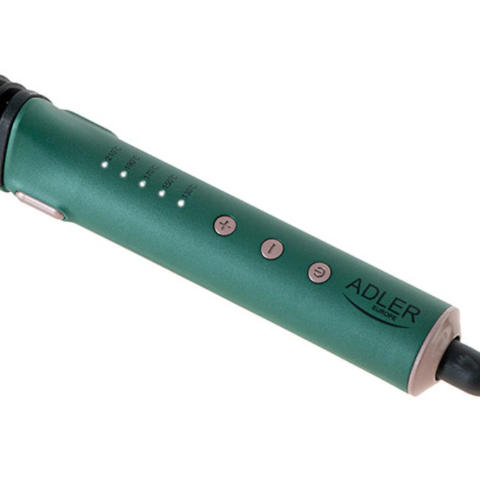 Adler Perie de par electrica ADLER AD2324, 5 trepte de temperatura, 32 W, Ceramic, Verde - IT-Fashion.ro