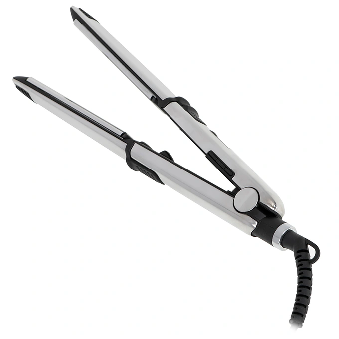 Placa de par CAMRY CR2320, 500 W, 6 trepte de temperatura, Placi din titan, Silver - Imagine 3