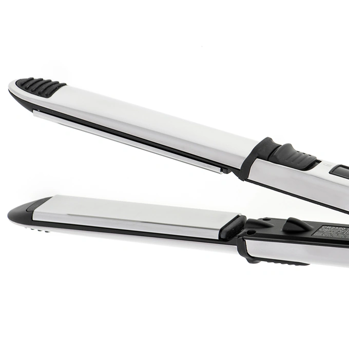 Placa de par CAMRY CR2320, 500 W, 6 trepte de temperatura, Placi din titan, Silver - Imagine 4