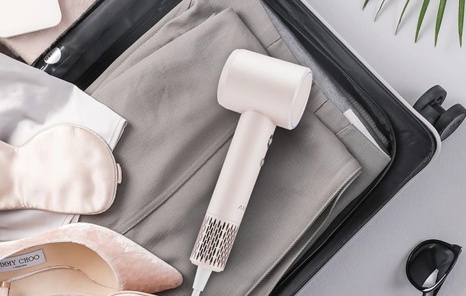 Uscator de par ANLAN 05-ACFJ31-04E, 1500 W, 4 trepte de temperatura - Imagine 4