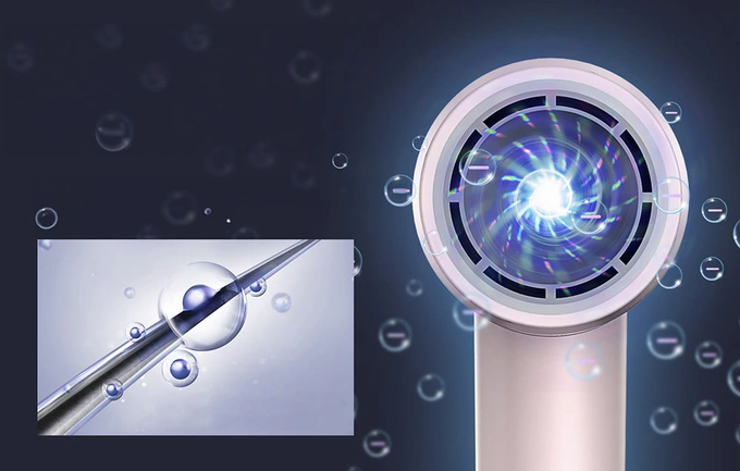 Uscator de par ANLAN 05-ACFJ31-04E, 1500 W, 4 trepte de temperatura - Imagine 6