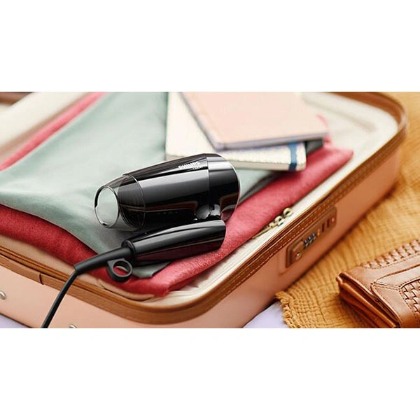 Uscator de par PHILIPS EssentialCare BHC010/10, 3 trepte temperatura, 3 viteze, 1200W, Negru - Imagine 5