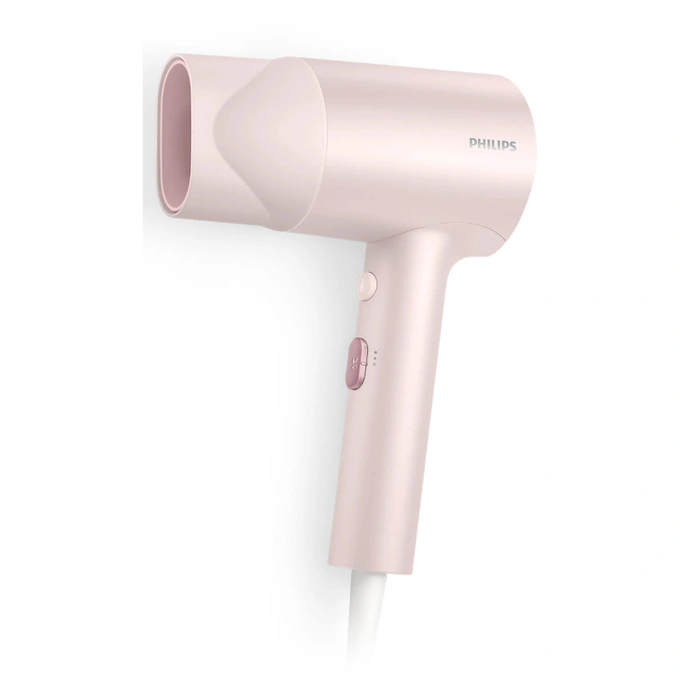 Uscator de par PHILIPS Seria 3000 BHD321/50, 1600 W, 2 trepte de viteza, 2 trepte de temperatura, Ionizare, Pink - Imagine 1