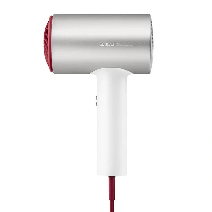 SOOCAS Uscator de par SOOCAS H5, 1800 W, 4 trepte de temperatura, Silver - IT-Fashion.ro