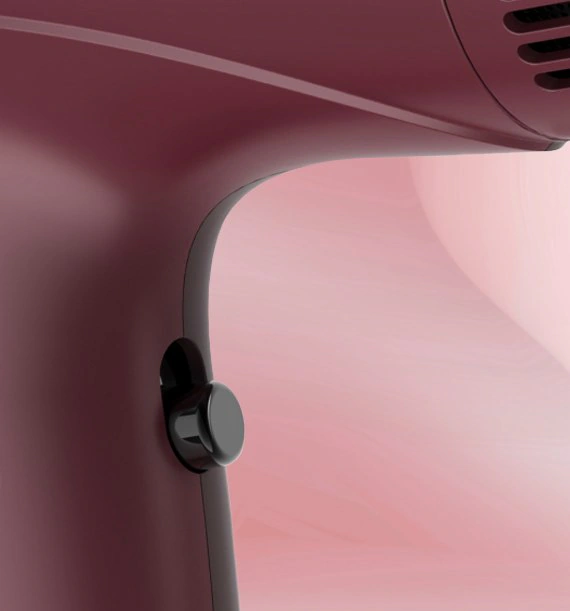 Uscator de par TESLA DRH500BBD, 2200 W, 4 trepte de viteza si temperatura, Ionizare, Burgundy - Imagine 5