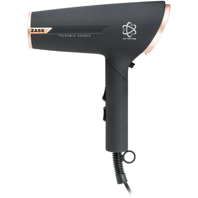ZASS Uscator De Par Zass ZHD 20 Putere 2200W Negru/Roz - IT-Fashion.ro