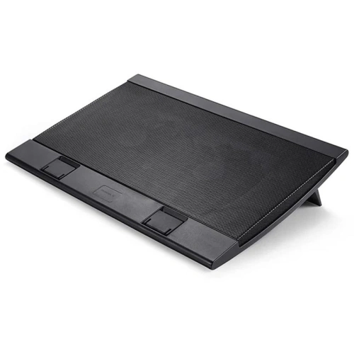 Cooler laptop DEEPCOOL DP-N222-WPALFS, 15.6", 2 x USB, Black - Imagine 1