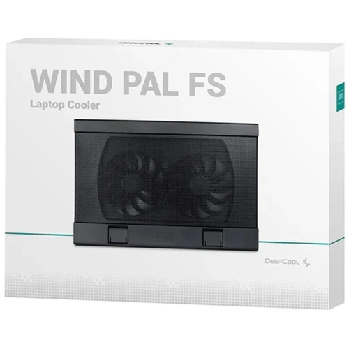 Cooler laptop DEEPCOOL DP-N222-WPALFS, 15.6", 2 x USB, Black - Imagine 4