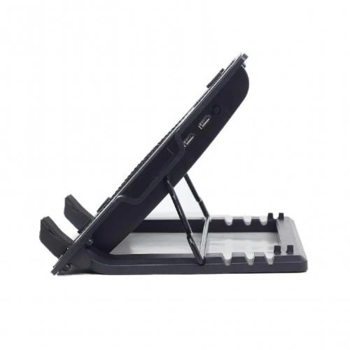 Cooler laptop Pad GEMBIRD NBS-1F17T-01, 17", Black - Imagine 3