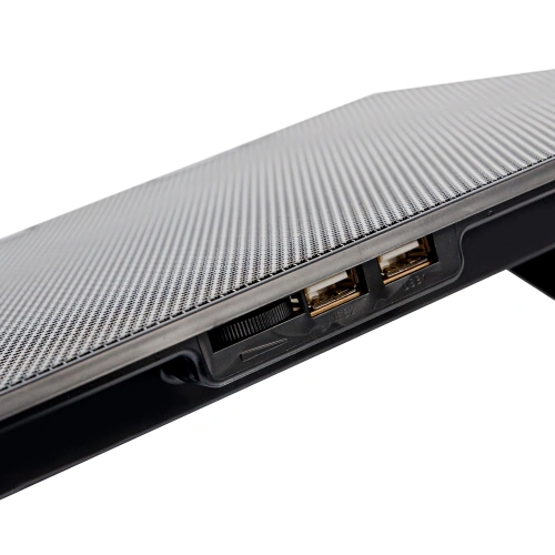 Cooler laptop SPACER SPNS-Gaming-2F, 17", Negru - Imagine 5