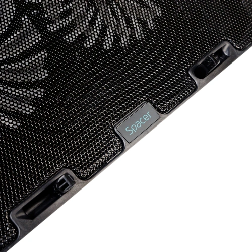 Cooler laptop SPACER SPNS-Gaming-2F, 17", Negru - Imagine 6