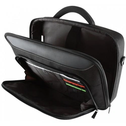 Geantă laptop TARGUS Classic+ Clamshell CN418EU 18" Black/Red - Imagine 4