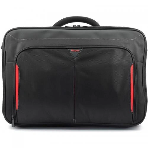 Geantă laptop TARGUS Classic+ Clamshell CN418EU 18" Black/Red - Imagine 6