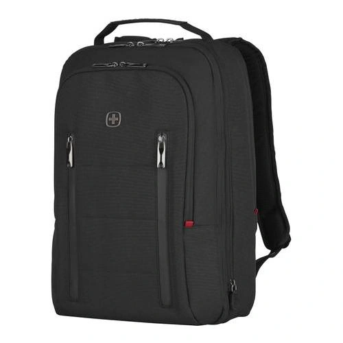 Rucsac laptop WENGER City Traveler 606490, 16", Negru - Imagine 1