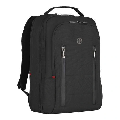 Rucsac laptop WENGER City Traveler 606490, 16", Negru - Imagine 3