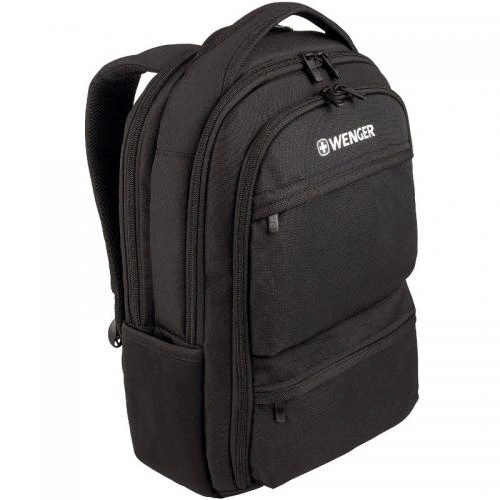 Rucsac laptop WENGER Fuse 600630, 16", Negru - Imagine 1