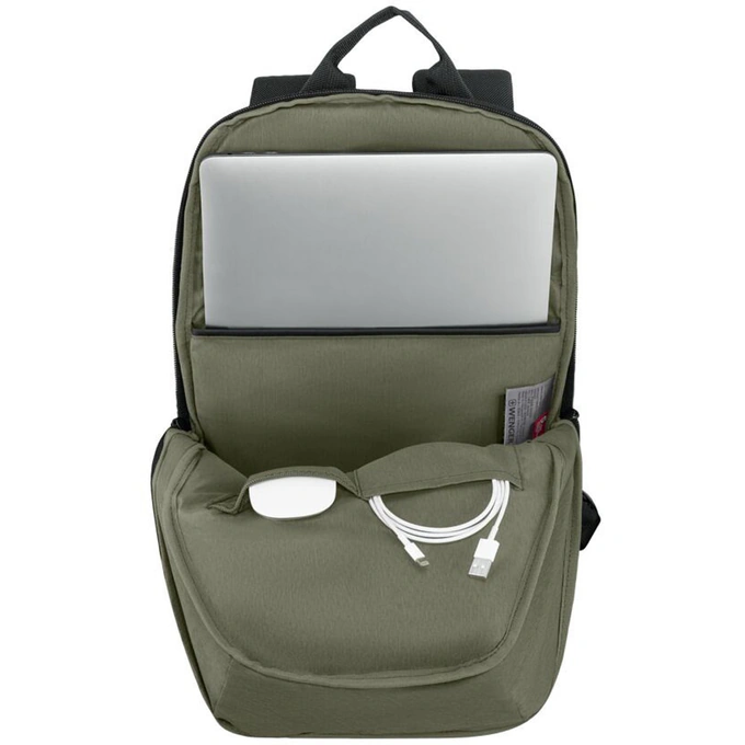 Rucsac laptop WENGER UrbanOne Light, 14", Black - Imagine 5