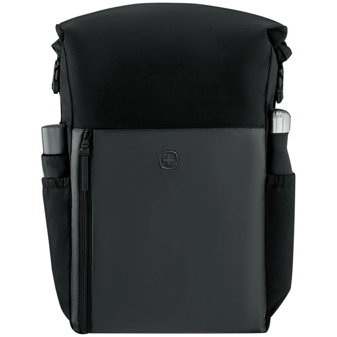 Rucsac laptop WENGER UrbanOne Roll-Top, 15.6", Black - Imagine 5