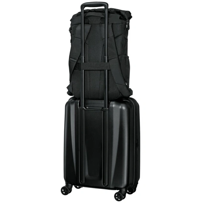 Rucsac laptop WENGER UrbanOne Roll-Top, 15.6", Black - Imagine 7