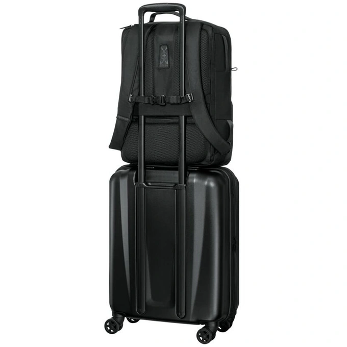 Rucsac laptop WENGER UrbanOne Travel, 15.6", Black - Imagine 6