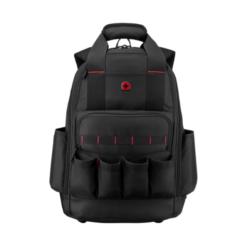 Rucsac WENGER Tool Backpack pentru laptop de 16inch, Negru - Imagine 1