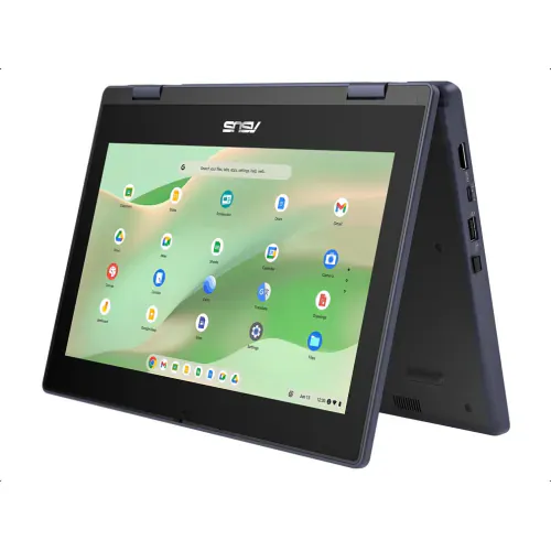 Laptop 2-in-1 ASUS ChromeBook CR11 Flip CR1104FTA-NS0176, 11.6" HD Touch, Intel® N150, 8GB RAM, eMMC 64GB, Intel® Graphics, Chrome OS, Mineral Grey - Imagine 2