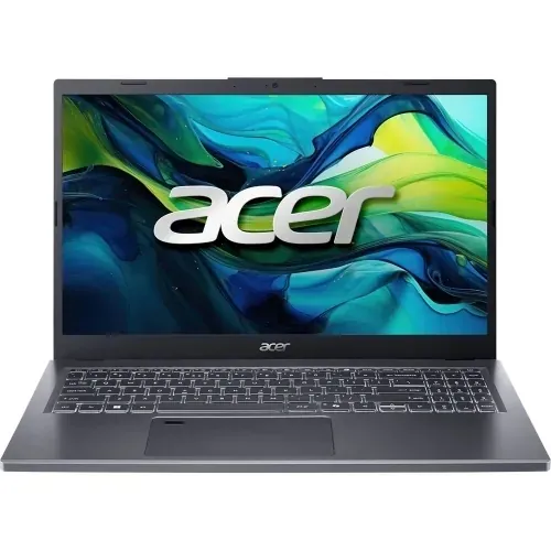 Laptop ACER Aspire 15 A15-51M-59HJ NX.JKVEX.006, 15.6" Full HD, Intel® Core™ i5-13420H, 16GB RAM, SSD 512GB, Intel UHD Graphics, Fara sistem de operare, Steel Gray - Imagine 1