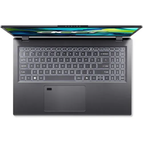 Laptop ACER Aspire 15 A15-61M-R088 NX.JDHEX.009, 15.6" Full HD, AMD® Ryzen™ 7 8840HS, 16GB RAM, SSD 512GB, AMD Radeon 760M, Fara sistem de operare, Steel Gray - Imagine 4