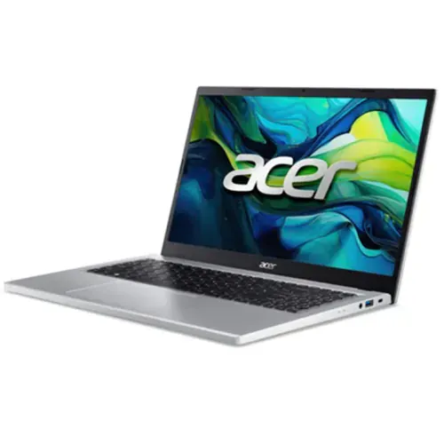 Laptop ACER Aspire Go 15 AG15-71P-59EC NX.J6SEX.00D, 15.6" Full HD, Intel® Core™ i5-13420H, 16GB RAM, SSD 512GB, Intel Iris Xe Graphics, Fara sistem de operare, Pure Silver - Imagine 3