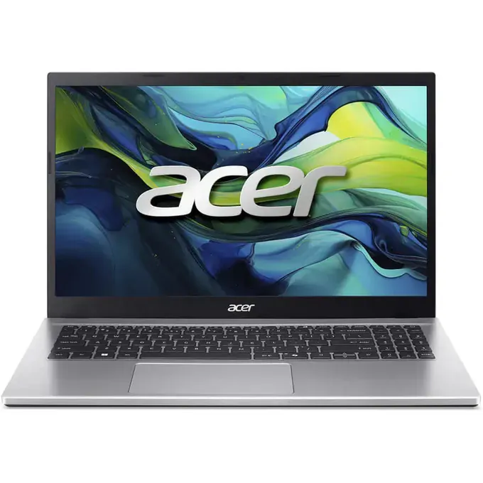 Laptop ACER Aspire Lite 15 AG15-32 NX.J8XEX.00A, 15.6" Full HD, Intel® Core™ N150, 8GB RAM, SSD 256GB, Intel Graphics, Fara sistem de operare, Silver - Imagine 1