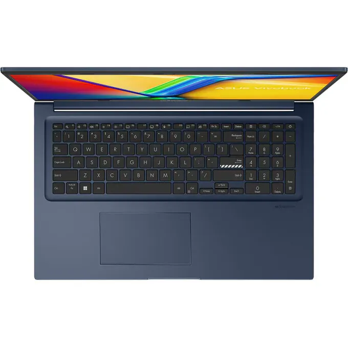 Laptop ASUS Vivobook 17 X1704VA-AU887, 17.3” FHD IPS, Intel Core 5 120U, 16GB DDR4, 1TB SSD, Intel Graphics, Quiet Blue - Imagine 3