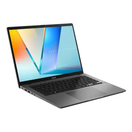 Laptop ASUS Vivobook S14 S3407VA-LY016, Intel Core Ultra 5 226V, 14" WUXGA, RAM 16GB, SSD 1TB, Intel UHD Graphics, Fara sistem de operare, Matte Gray - Imagine 3