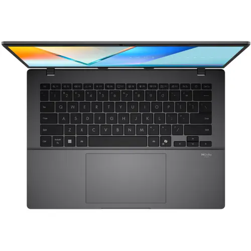 Laptop ASUS Vivobook S14 S3407VA-LY016, Intel Core Ultra 5 226V, 14" WUXGA, RAM 16GB, SSD 1TB, Intel UHD Graphics, Fara sistem de operare, Matte Gray - Imagine 7