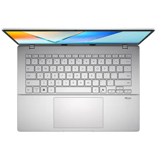 Laptop ASUS Vivobook S14 S3407VA-LY017, Intel Core i5-13420H, 14" WUXGA, 16GB RAM, SSD 1TB, Intel UHD Graphics, Fara sistem de operare, Matte Gray - Imagine 5
