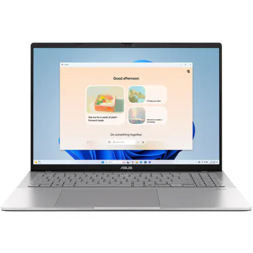 Laptop ASUS Vivobook S16 M3607HA-RP049, 16", AMD® Ryzen™ 5 220, 16GB RAM, SSD 1TB, AMD Radeon 740M, Fara sistem de operare, Cool Silver - Imagine 1
