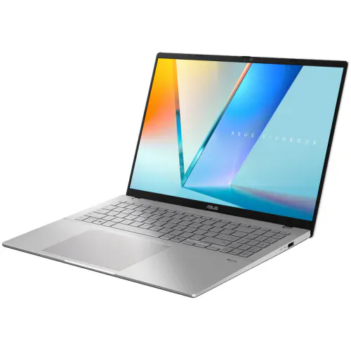 Laptop ASUS Vivobook S16 Silver M3607HA-RP008, 16", AMD® Ryzen™ 7 260, 16GB RAM, SSD 1TB, AMD Radeon 780M, Fara sistem de operare, Cool Silver - Imagine 3