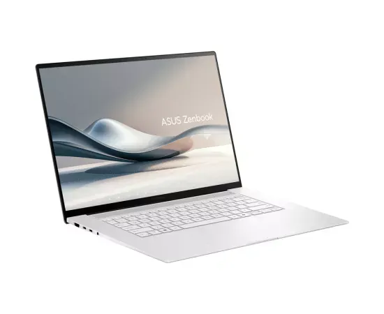 Laptop ASUS Zenbook S 16 OLED UM5606WA-RJ242X, 3K, Touch Screen, AMD Ryzen™ AI 9 HX 370, 32GB RAM, SSD 1TB, AMD Radeon 890M, Windows 11 Pro, Scandinavian White - Imagine 2