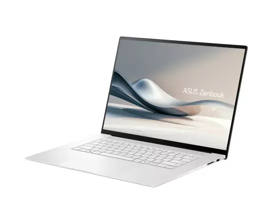 Laptop ASUS Zenbook S 16 OLED UM5606WA-RJ242X, 3K, Touch Screen, AMD Ryzen™ AI 9 HX 370, 32GB RAM, SSD 1TB, AMD Radeon 890M, Windows 11 Pro, Scandinavian White - Imagine 3