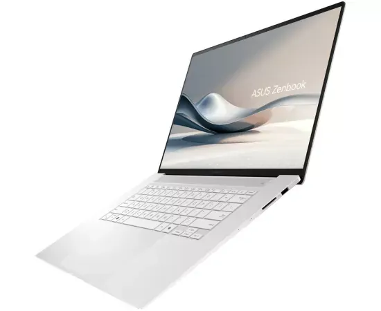 Laptop ASUS Zenbook S 16 OLED UM5606WA-RJ242X, 3K, Touch Screen, AMD Ryzen™ AI 9 HX 370, 32GB RAM, SSD 1TB, AMD Radeon 890M, Windows 11 Pro, Scandinavian White - Imagine 4