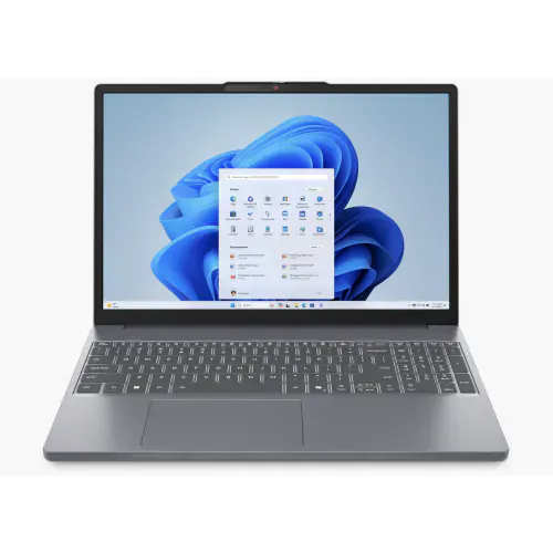 Laptop LENOVO IdeaPad Slim 3 15IRH10 83K10091RM, 15.3" WUXGA, Intel® Core™ i5-13420H, 16GB RAM, SSD 512GB, Intel UHD Graphics, Fara sistem de operare, Luna Grey - Imagine 1