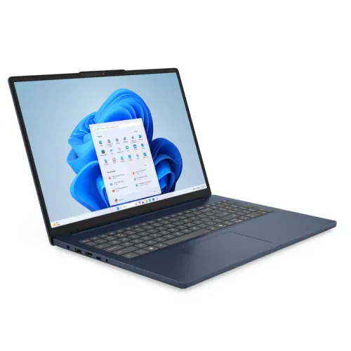 Laptop LENOVO IdeaPad Slim 3 16IRH10 83K2003MRM, 16" WUXGA, Intel® Core™ i7-13620H, 16GB RAM, SSD 512GB, Intel UHD Graphics, Fara sistem de operare, Cosmic Blue - Imagine 1