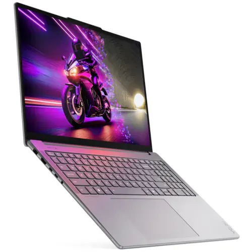 Laptop LENOVO Yoga Pro 9 16IAH10 83L0001LRM, 16" 2.8K, Intel® Core™ Ultra 7 255H, 32GB RAM, SSD 1TB, nVidia GeForce RTX 5070 8GB, Windows 11, Luna Grey - Imagine 3