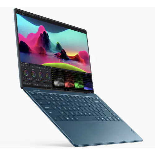 Laptop LENOVO Yoga Slim 9 14ILL10 83CX0014RM, 14" WQUXGA OLED Touch, Intel Core Ultra 7 258V, RAM 32 GB, SSD 1 TB, Intel Arc Graphics 140V, Windows 11, Tidal Teal - Imagine 8