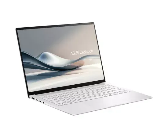 Laptop ASUS Zenbook S 14 OLED UX5406SA-PZ278X, 14" 3K 120Hz, Intel® Core™ Ultra 7 258V, 32GB RAM, SSD 1TB, Intel Arc 140V Graphics, Windows 11 Pro, Scandinavian White - Imagine 2