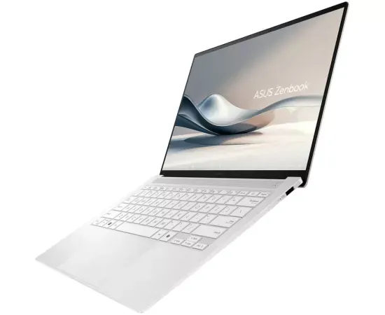 Laptop ASUS Zenbook S 14 OLED UX5406SA-PZ278X, 14" 3K 120Hz, Intel® Core™ Ultra 7 258V, 32GB RAM, SSD 1TB, Intel Arc 140V Graphics, Windows 11 Pro, Scandinavian White - Imagine 4