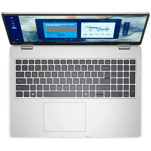 Laptop DELL Pro 16 PC16250_FU7265U32GB1TBW3Y-05, 16" WUXGA 60 Hz, Intel® Core™ Ultra 7 265U, 32GB RAM, SSD 1TB, Intel Graphics, Windows 11 Pro, Platinum Silver - Imagine 4